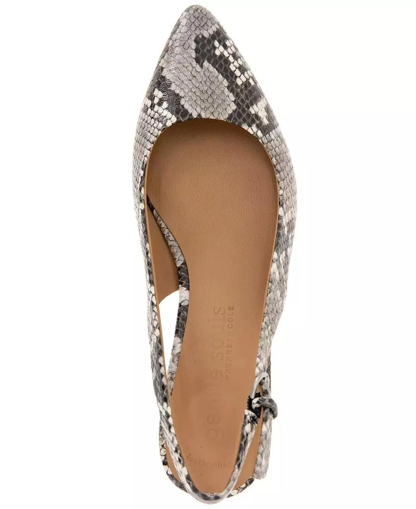 Gentle Souls Women's Georgia Slingback Block-Heel Pumps 4