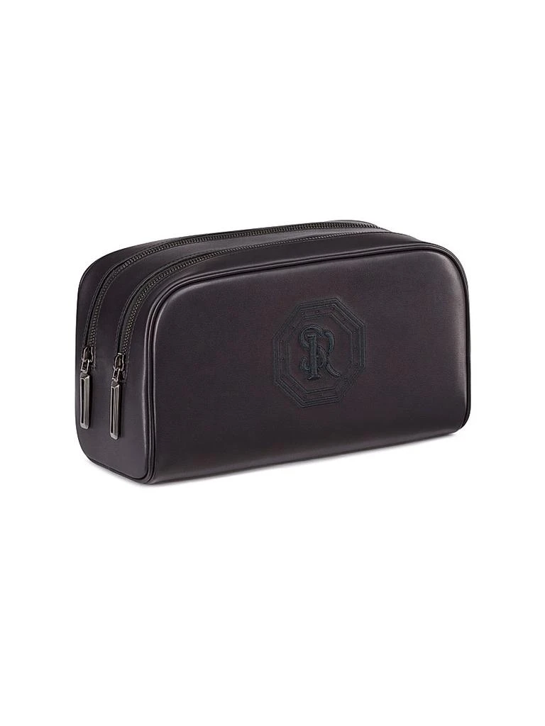 Stefano Ricci Saddle Soft Calfskin Leather Toiletry Bag 5