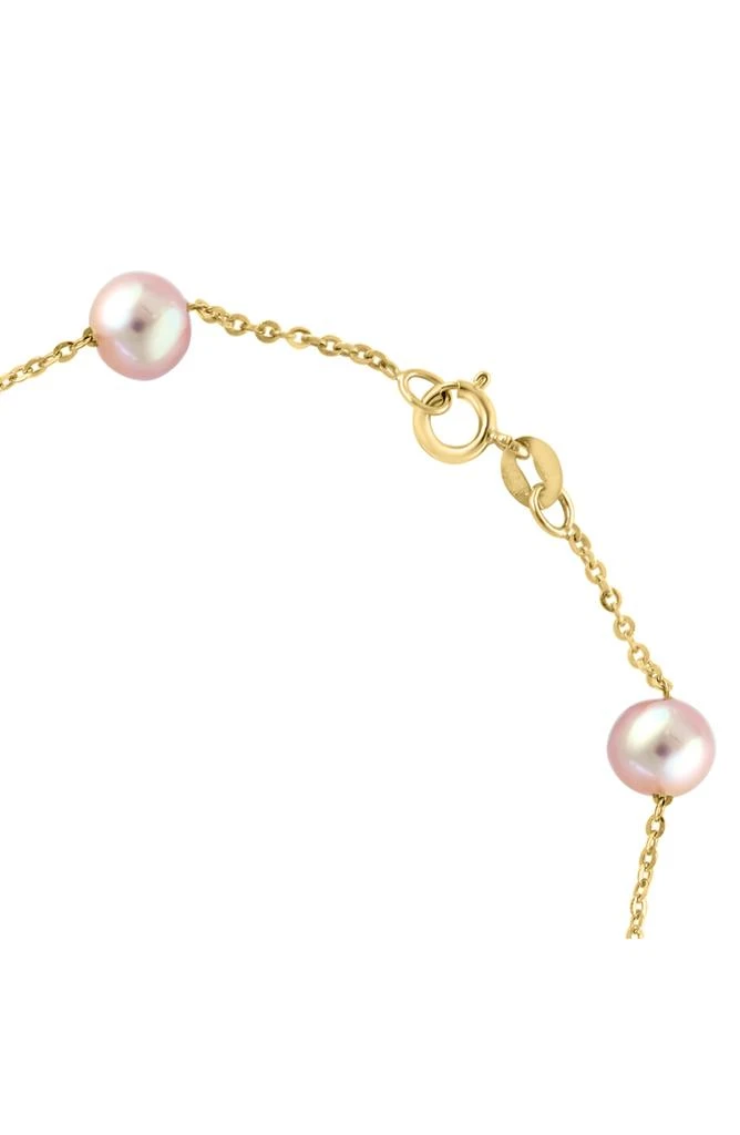 Effy 14K Rose Gold Pink Freshwater Pearl Bracelet 2