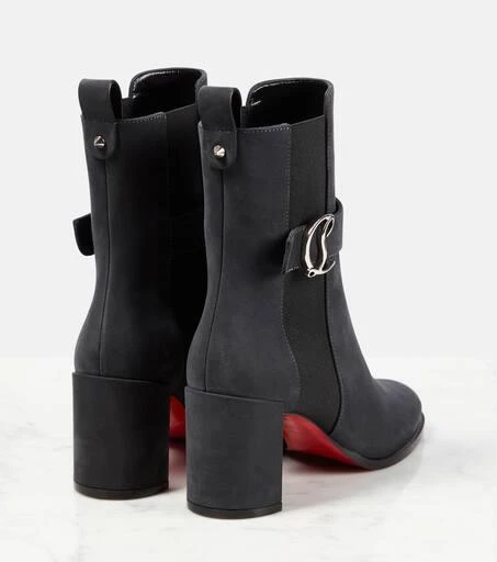 Christian Louboutin CL Chelsea Booty suede ankle boots 3