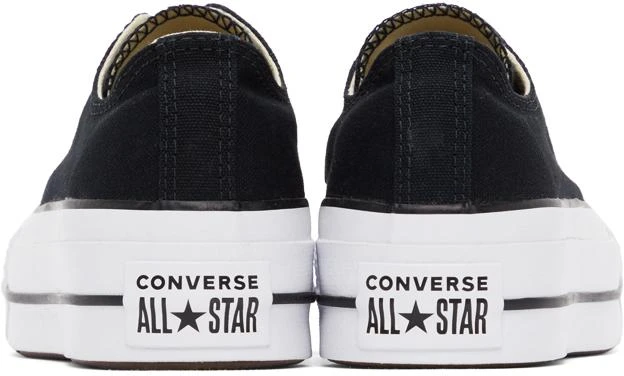 Converse Black Chuck Taylor All Star Lift Low Sneakers 4