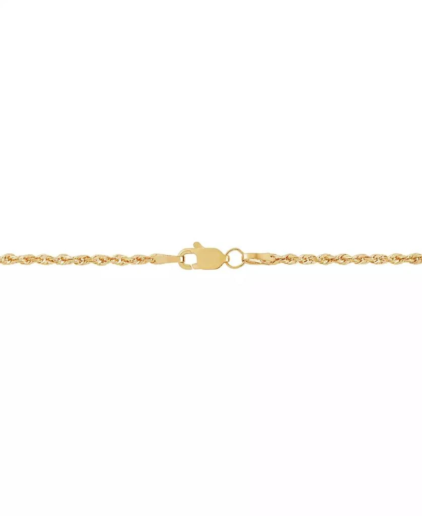 Macy
s Polished Rope Link 18" Chain Necklace (1-3/4mm) in 14k Gold 3