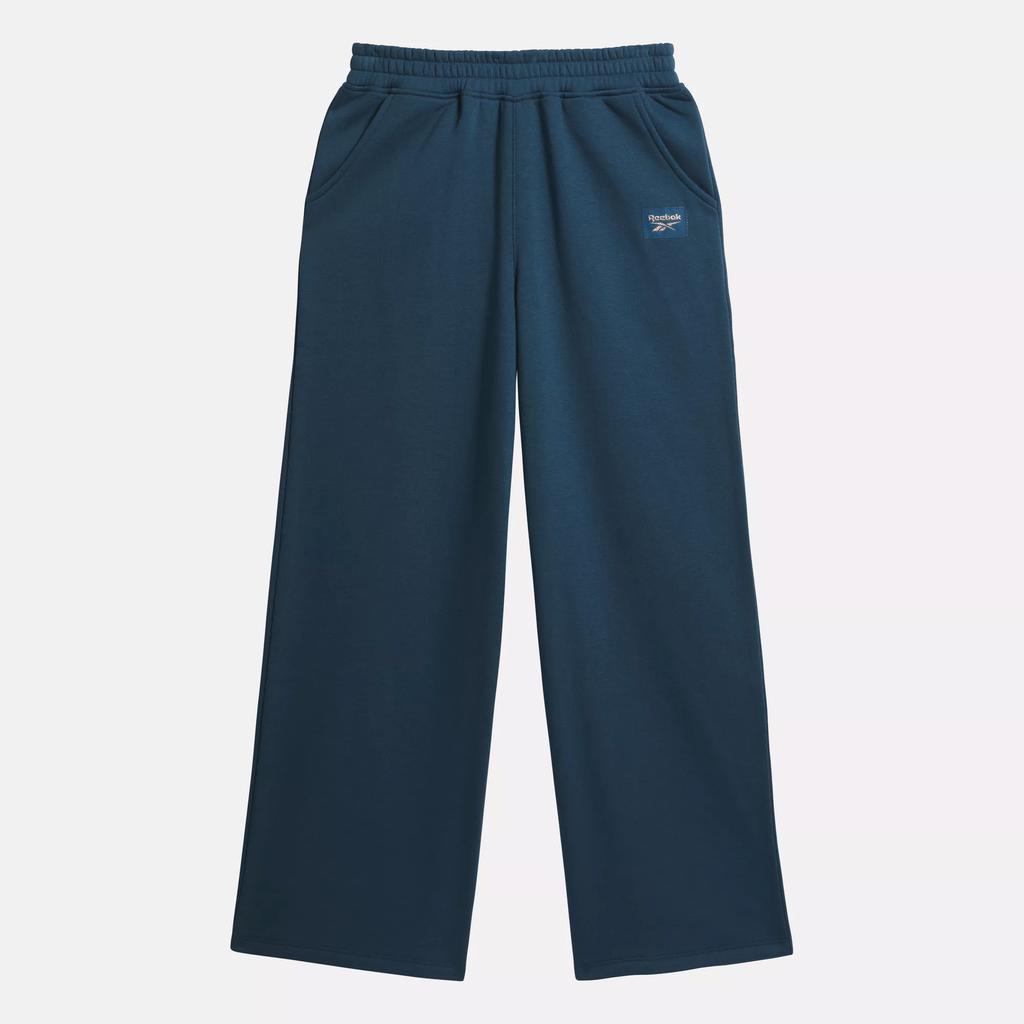 Reebok Wide Leg Fleece Pants - Big Kids