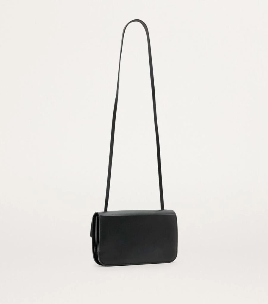 ALL SAINTS Leather Ann Cross-Body Wallet 3