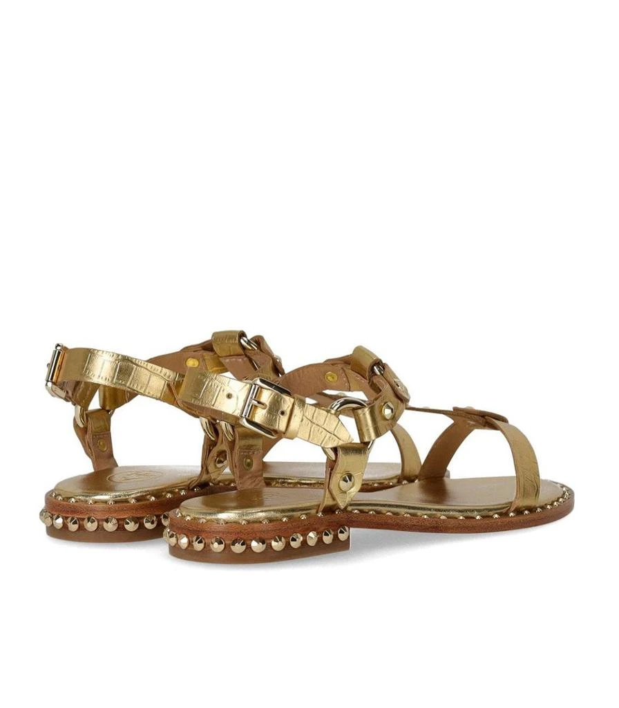 Ash Ash Patsy Gold Flat Sandal 4