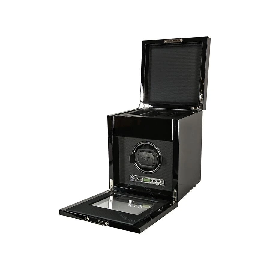 Wolf Savoy Single Watch Winder - Black 454570 3