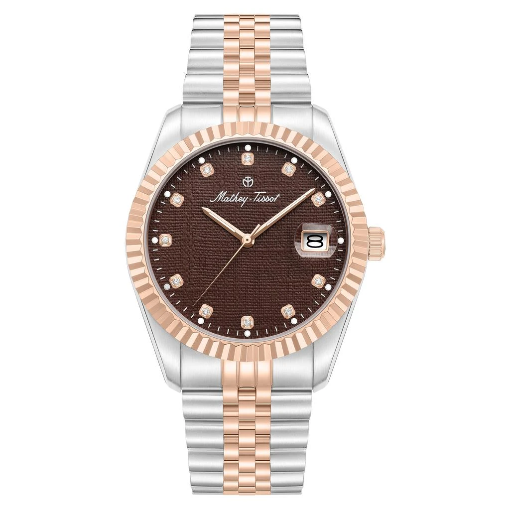 Mathey-Tissot Mathey-Tissot Quartz Brown Dial Men's Watch H250953C-C