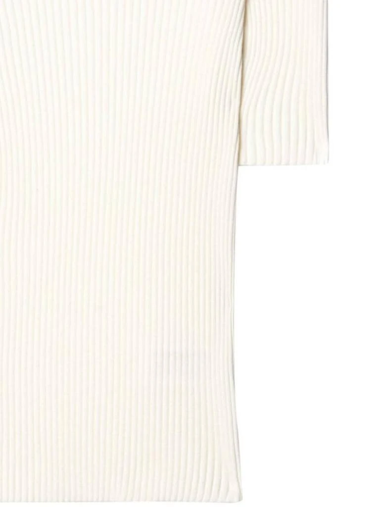 Off-White Off-White Ribbed Mock Neck Sweater 2