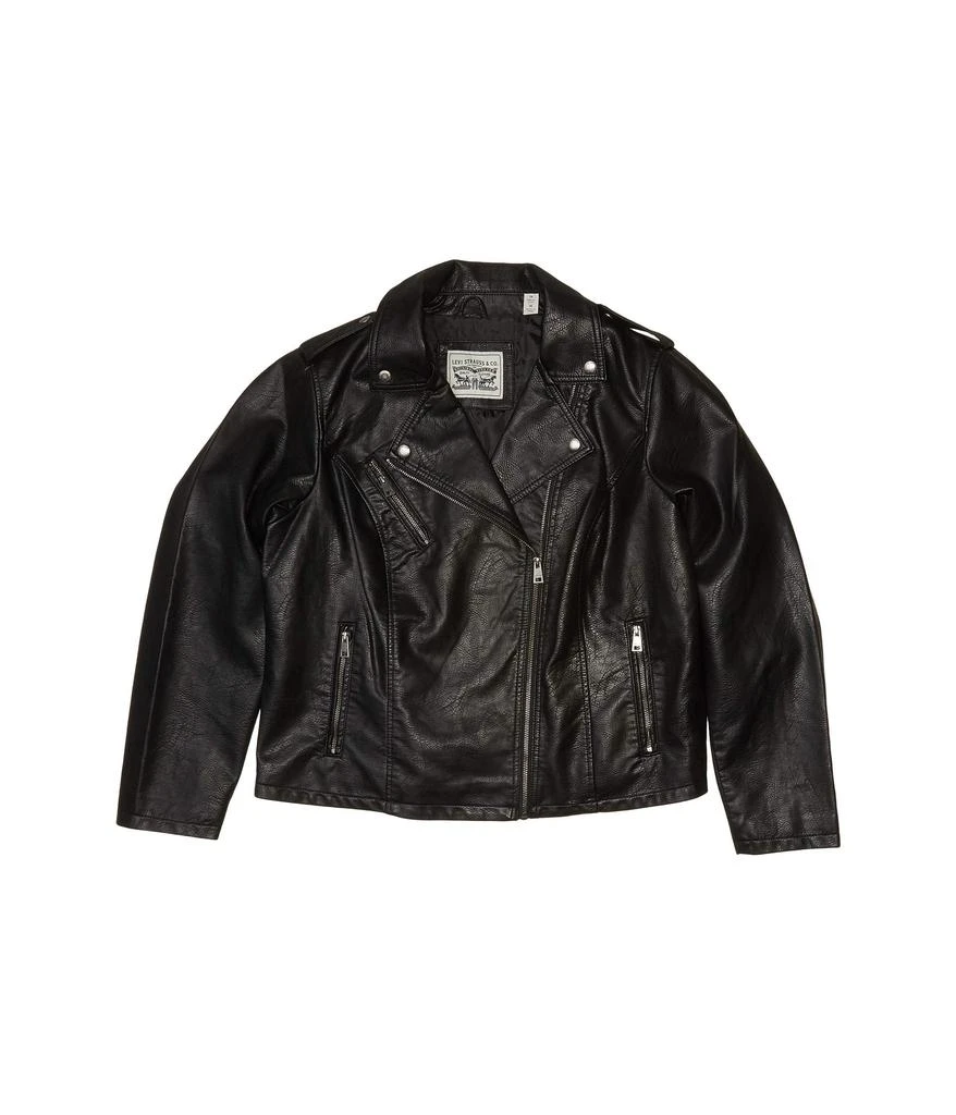 Levi's® Plus Size Classic Asymmetrical Faux Leather Motorcycle Jacket 1