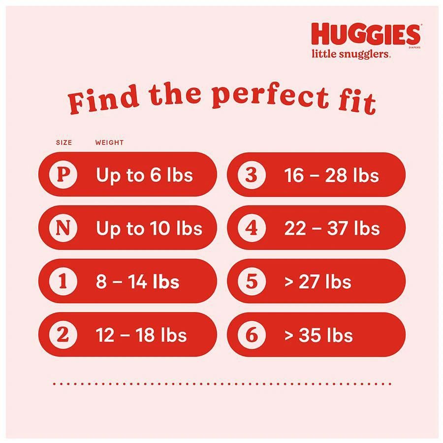 Huggies Little Snugglers Baby Diapers Size 2 (ct 72) 7