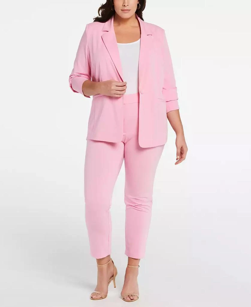 Rafaella Plus Size Single Breasted Blazer Jacket 5