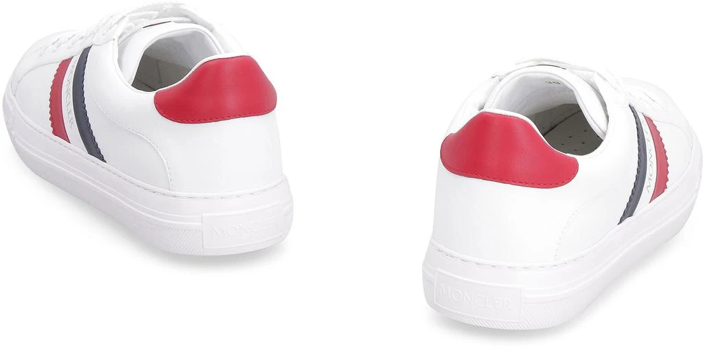 MONCLER ARIEL LEATHER LOW-TOP SNEAKERS 4