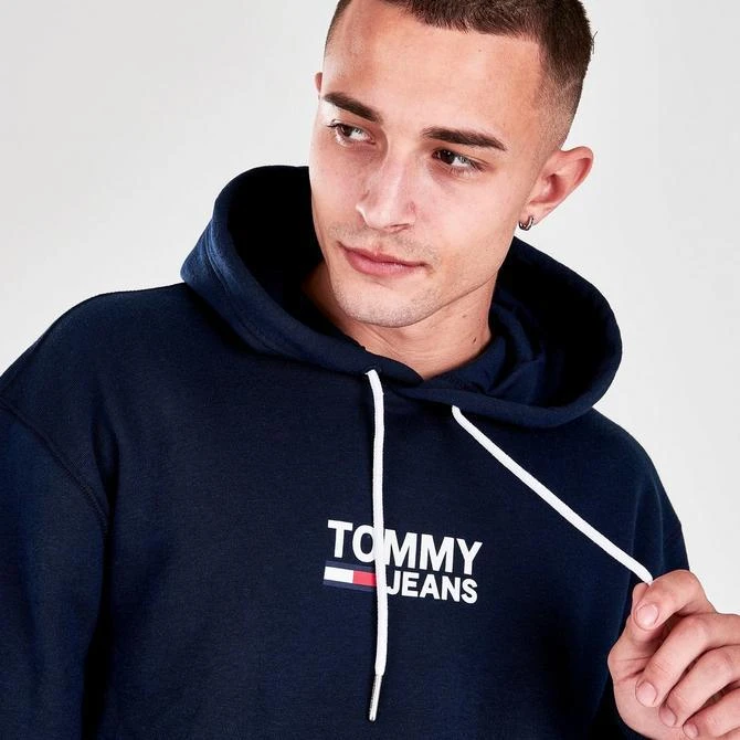 TOMMY HILFIGER Men's Tommy Jeans Lachlan Pullover Hoodie 9