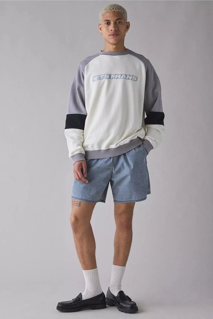 iets frans iets frans... Paneled Crew Neck Sweatshirt 3