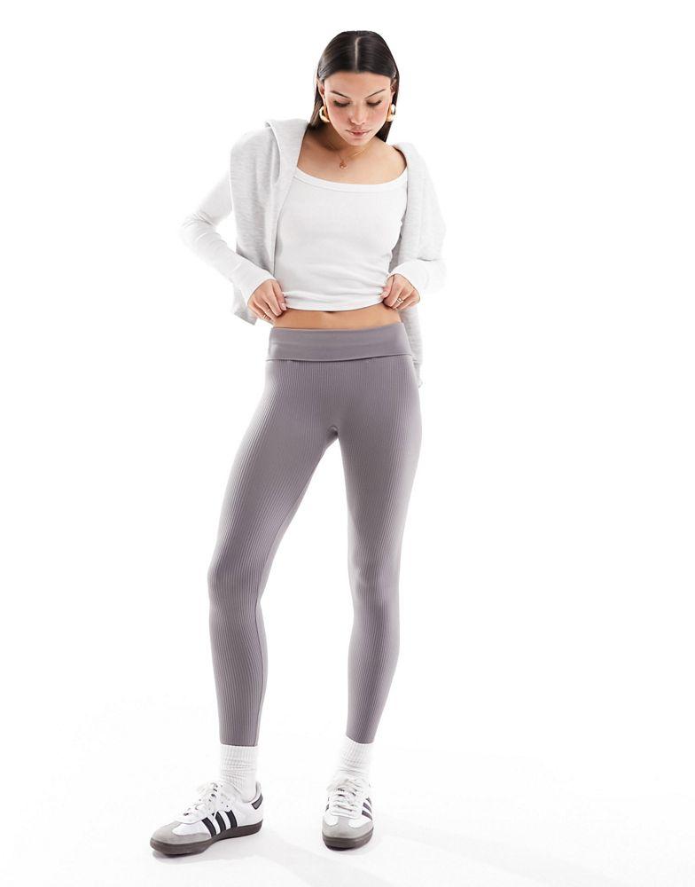 Hollister Hollister scoop neck long sleeve top in white