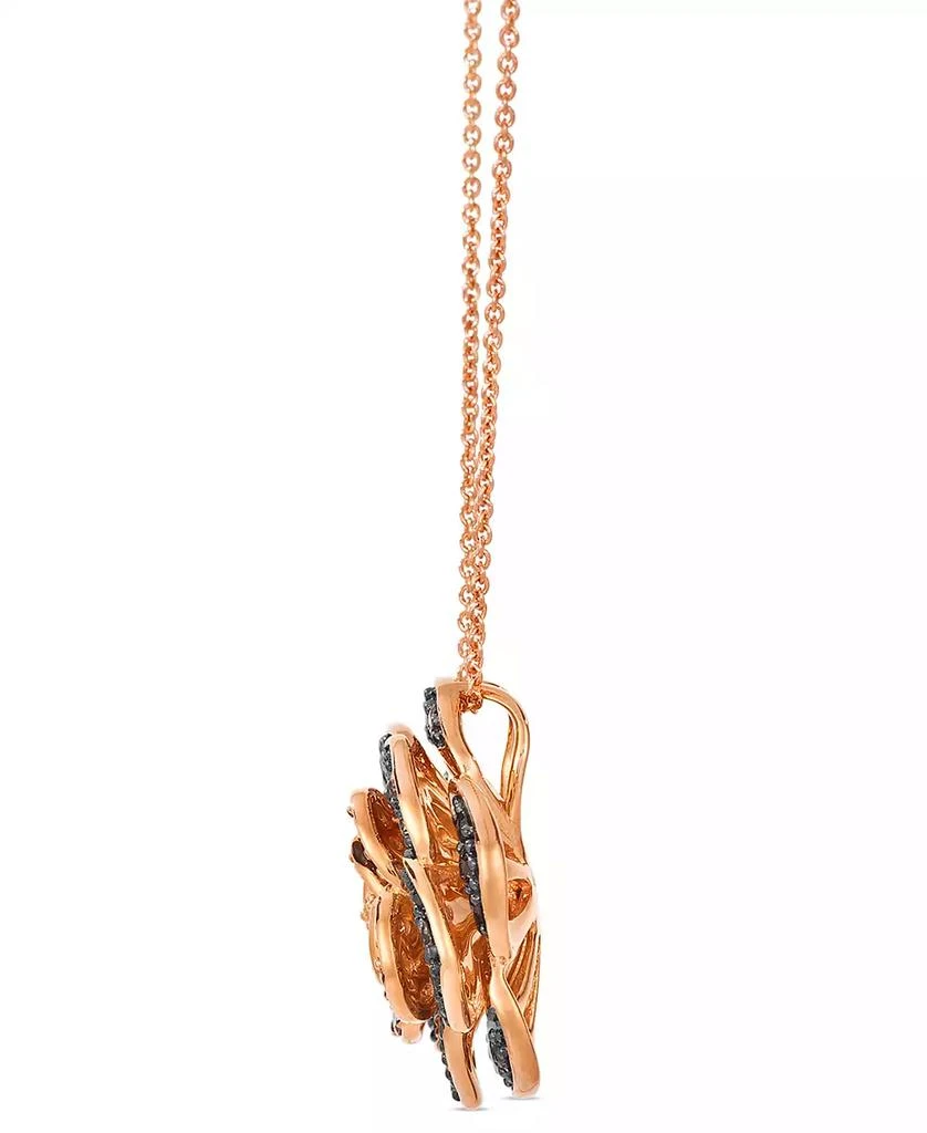 Le Vian Chocolate Ombré Diamond Rose Adjustable 20" Pendant Necklace (1-1/2 ct. t.w.) in 14k Rose Gold 2