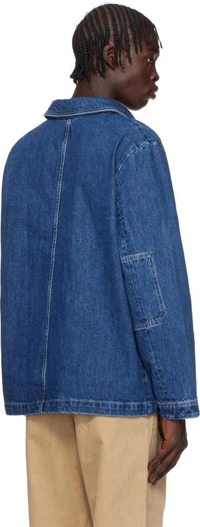 A.P.C. Navy Ralph Denim Jacket 3