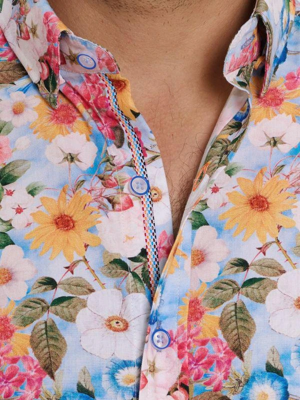 Robert Graham Taton Floral Cotton Shirt 3