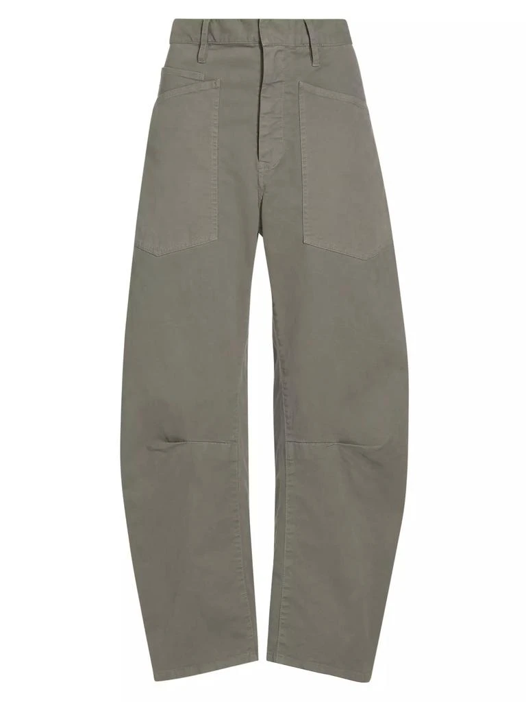 Nili Lotan Shon Cotton Twill Pants 1