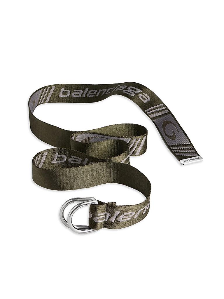 Shop Balenciaga Bottle Opener D-Ring Belt on Sale at BeyondStyle