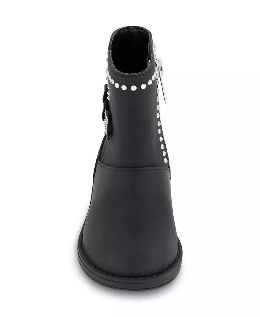Jessica Simpson Toddler Girls Evie Flower Mid Shaft Boot 5