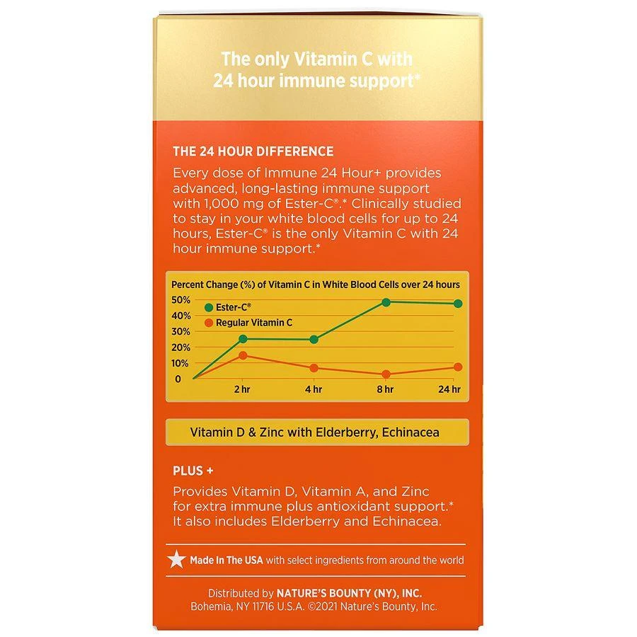 Nature
s Bounty Immune 24 Hour+ Softgels 2