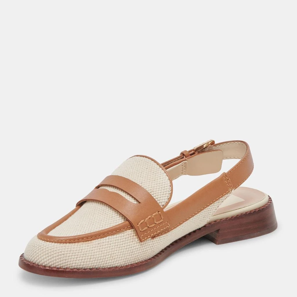Dolce Vita Hardi Loafers Tan Multi Canvas 4