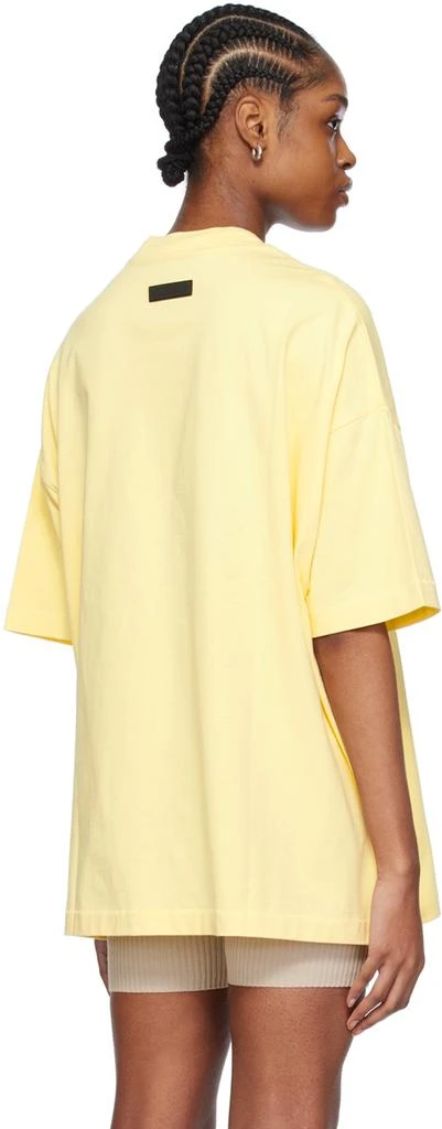 Essentials Yellow Crewneck T-Shirt 3