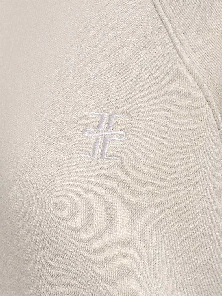 ÉTERNE Shrunken Raglan Sweatshirt 4