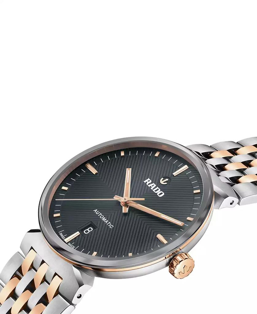 Rado Unisex Swiss Automatic Florence Two-Tone Stainless Steel Bracelet Watch 39mm
