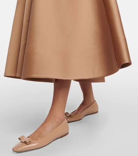 Salvatore Ferragamo Vara Bow patent leather ballet flats 4