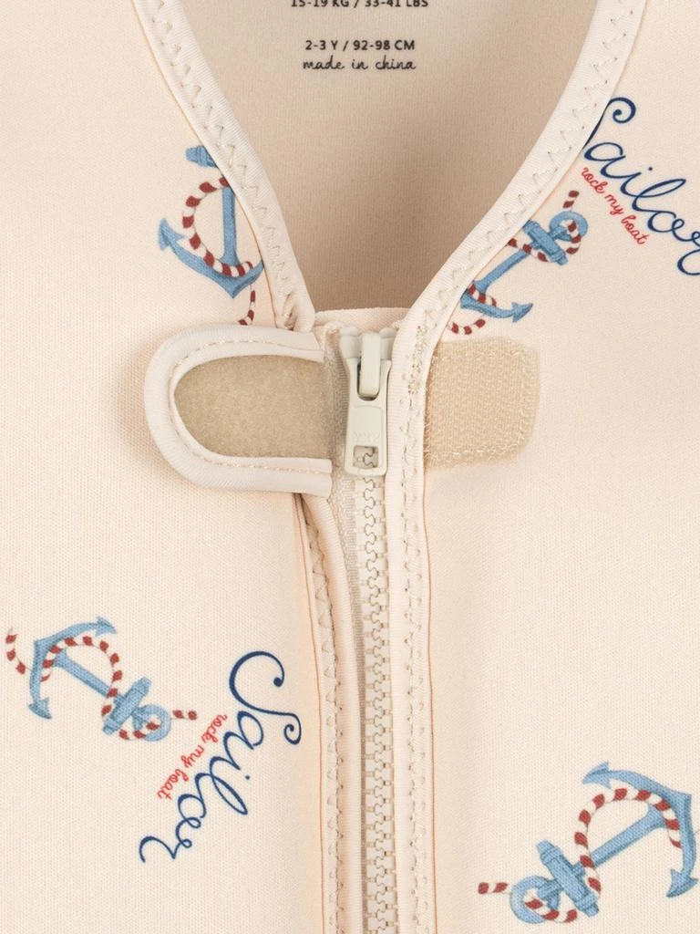 Konges Slojd Boys Ellis Swim Vest in Ivory 4