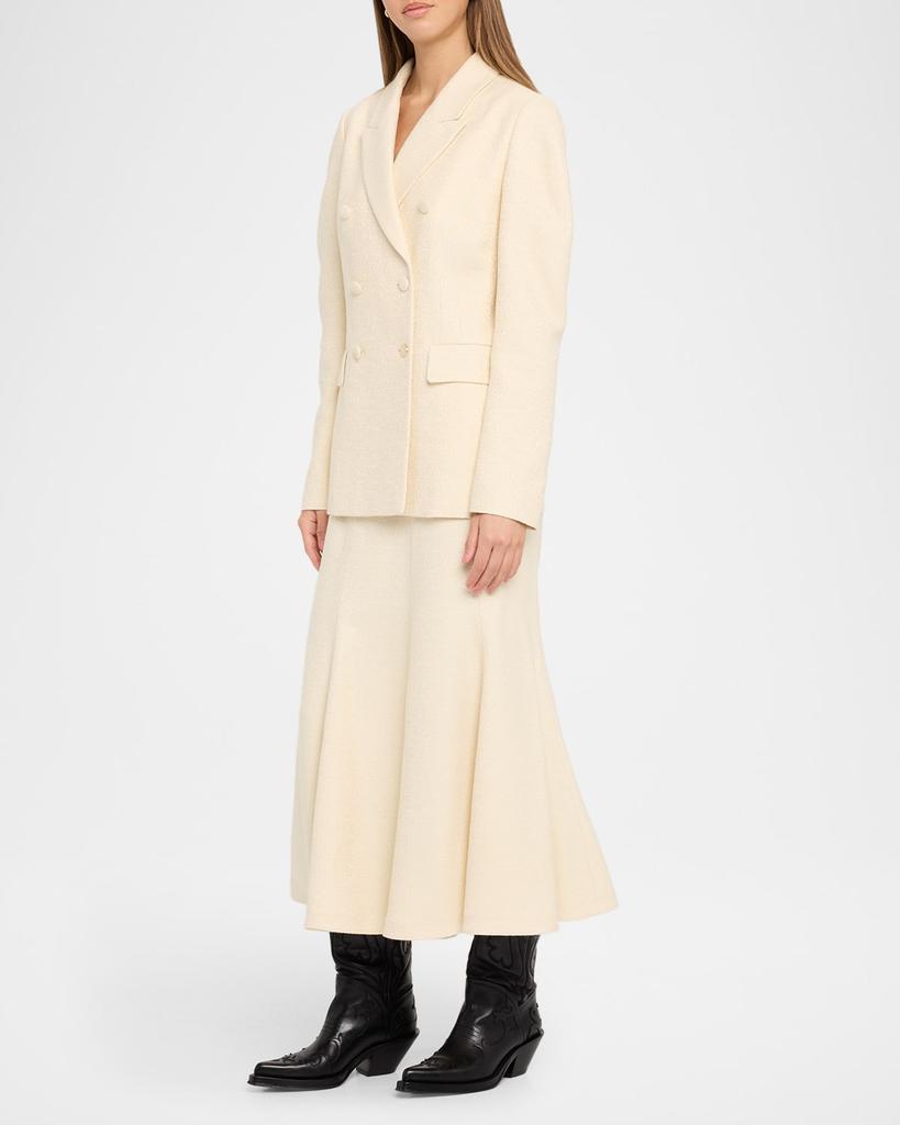 Gabriela Hearst Selma Paneled Flare Midi Skirt