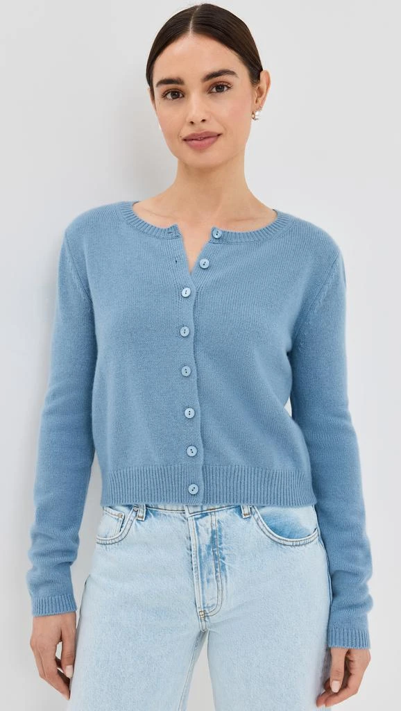 Reformation Clara Cashmere Crew Cardigan 6