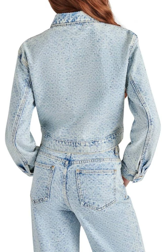 Steve Madden Steve Madden - Denim Cropped Glacia Jacket 2