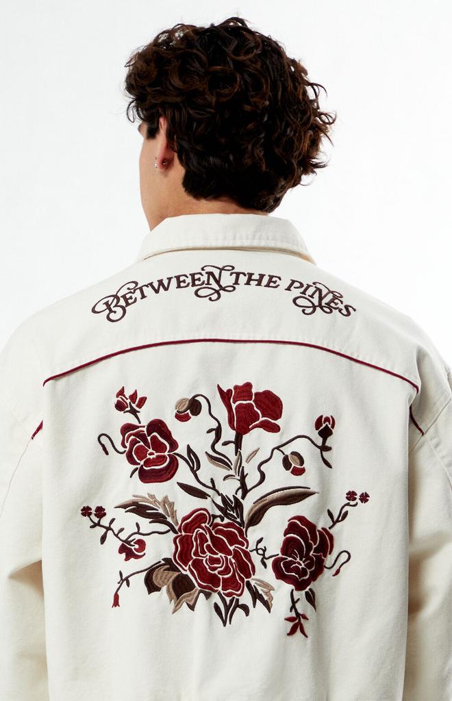 Western Floral Embroidered Gas Jacket – On Sale Now with Up to 51