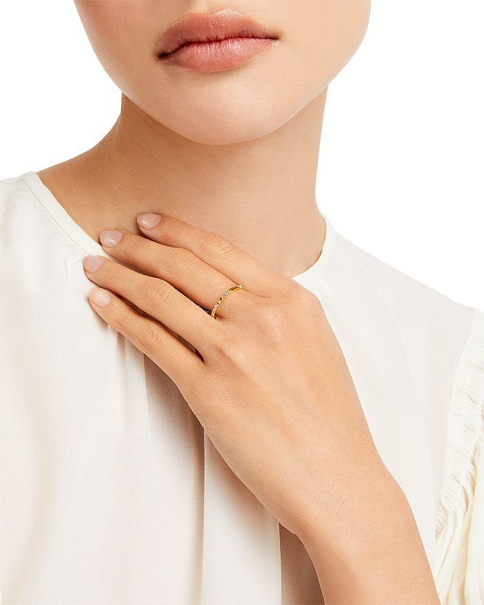 Moon & Meadow Beaded Ring in 14K Yellow Gold - Exclusive