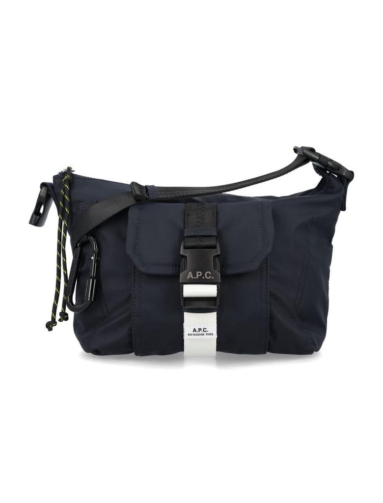 A.P.C. A.P.C. Treck Shoulder Bag With Front Flap Pocket