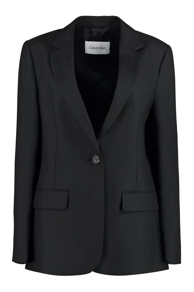 Calvin Klein Calvin Klein Single-Breasted Blazer 1