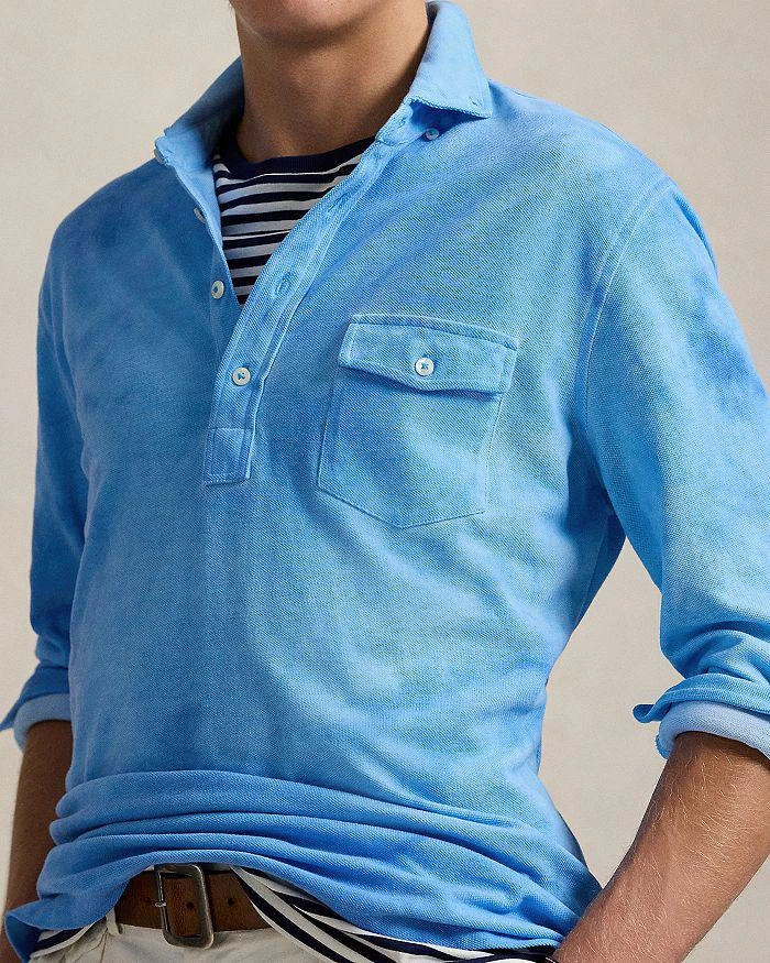 Ralph Lauren Garment-Dyed Mesh Polo Shirt 4