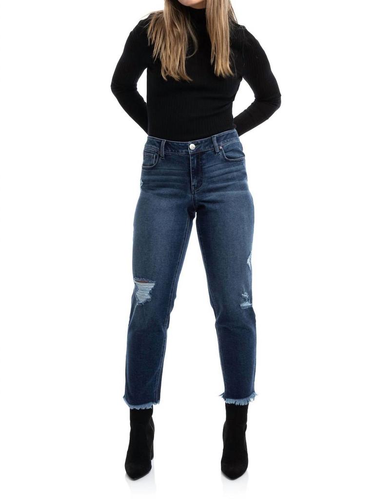 1822 Denim 1822 Denim - Eco Mid-rise Slim Girlfriend Jeans