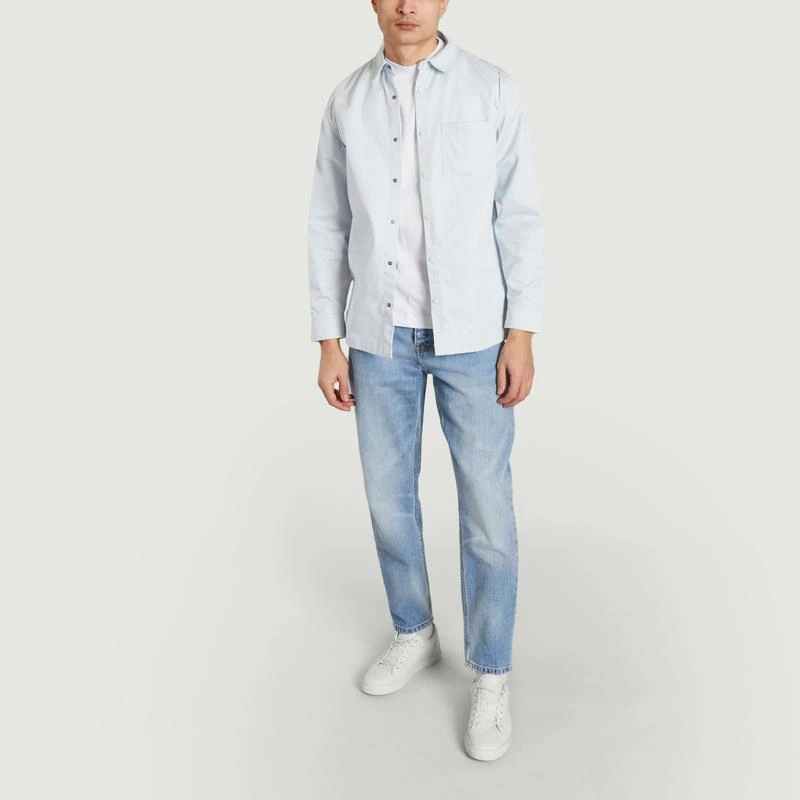 M.C. Overalls Button down shirt Illusion Blue M.C. OVERALLS 4