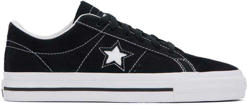 Converse Black One Star Pro Low Top Sneakers
