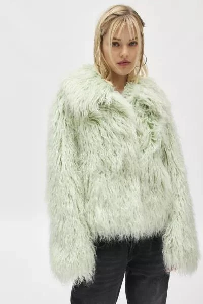 Unreal Fur Unreal Fur Saint Tropez Faux Fur Cropped Jacket 1