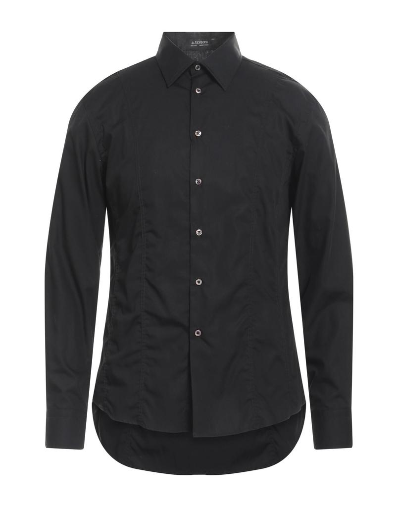 A.TESTONI Solid color shirt