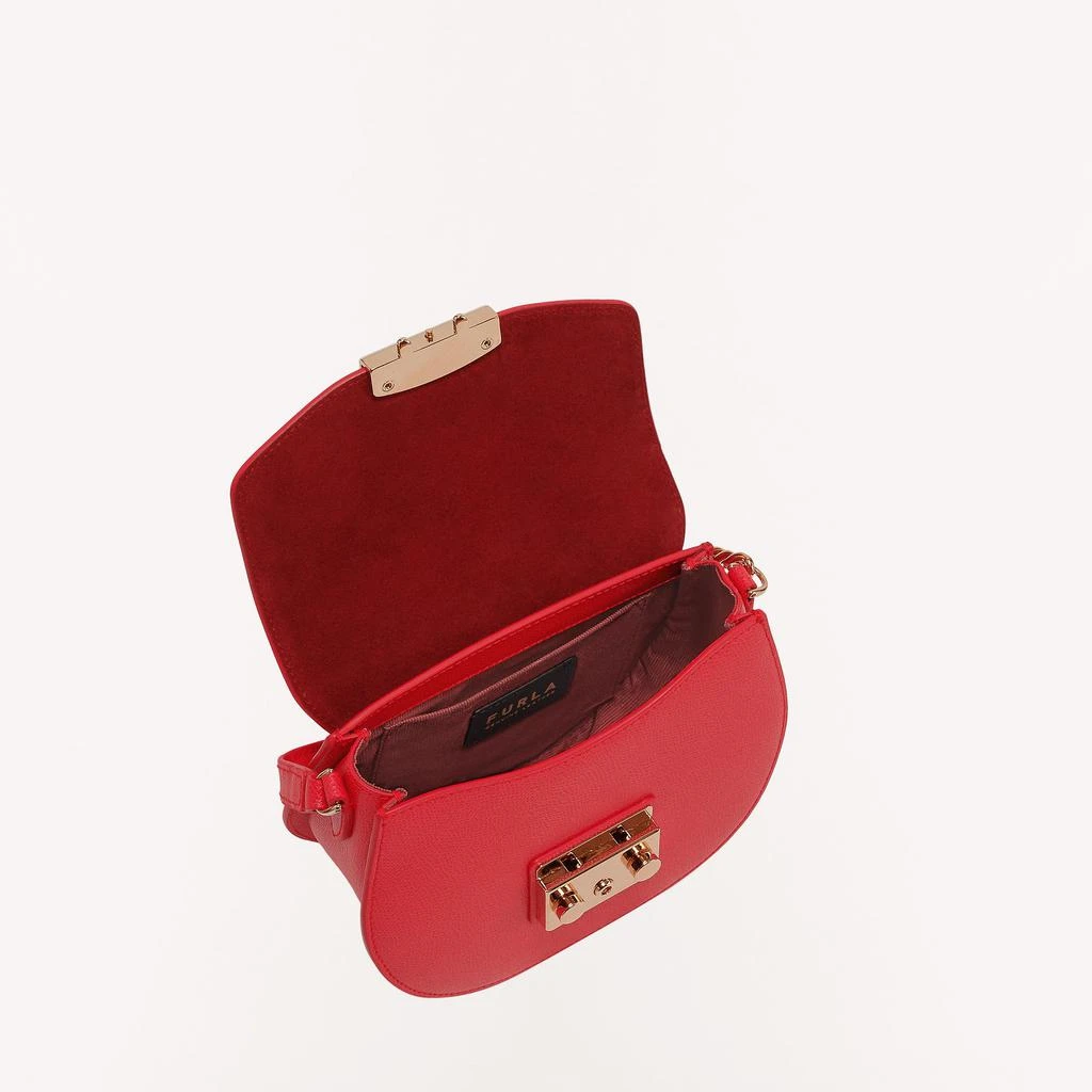 Furla Metropolis Crossbody Mini Red 4