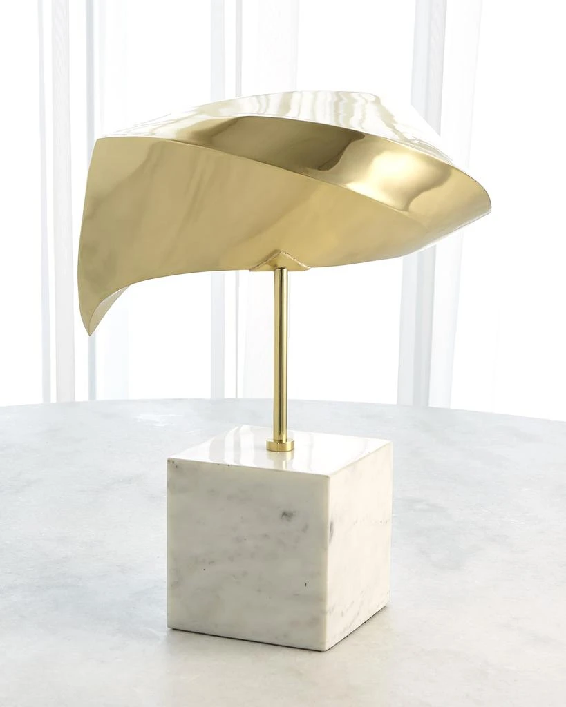Global Views Wave Sculpture - 19" 5