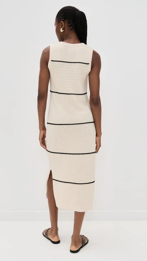 Varley Scott Scoop Neck Midi Dress 2