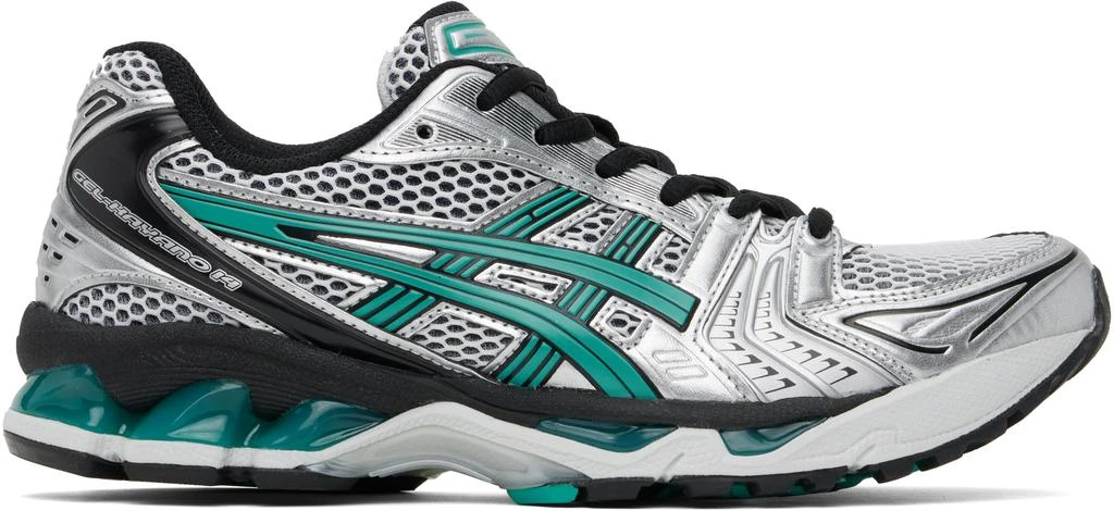 Asics White & Blue GEL-KAYANO 14 Sneakers 1