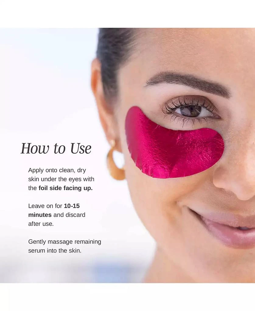 Wander Beauty Baggage Claim Limited-Edition Festive Fuchsia Eye Masks, Created for Macy's 3